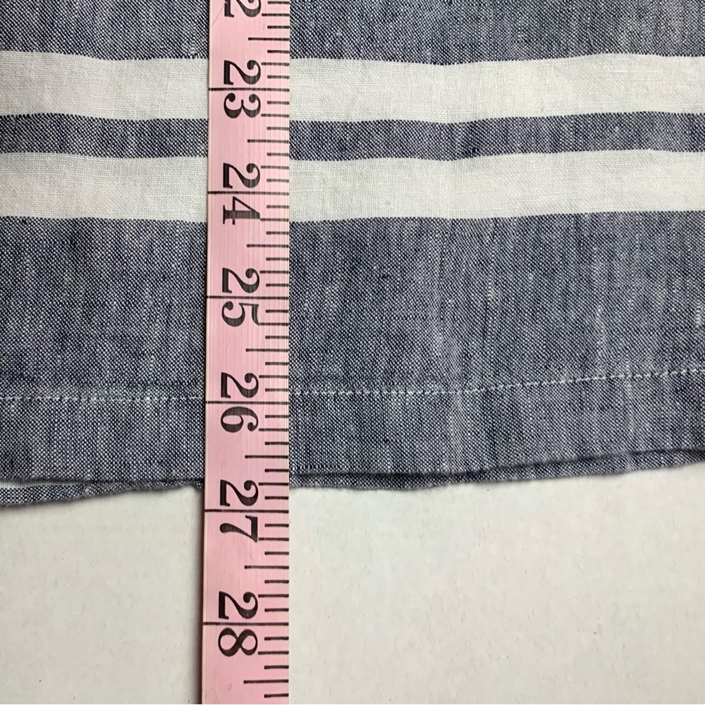 Boden Gray and White Striped Tunic - Picture 11 of 11